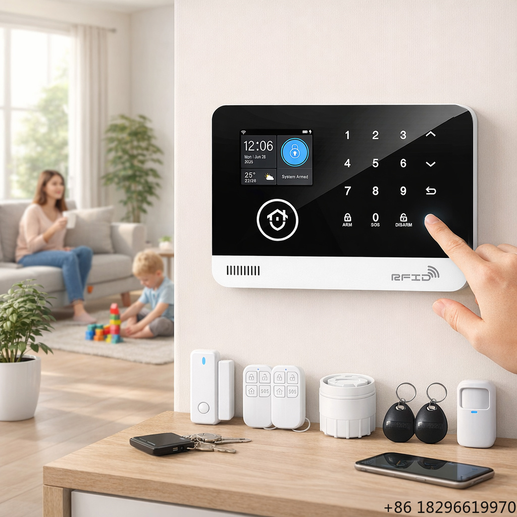 Home Security Battery Replacement - WiFi GSM Smart Home Alarm Beveiligingssysteem