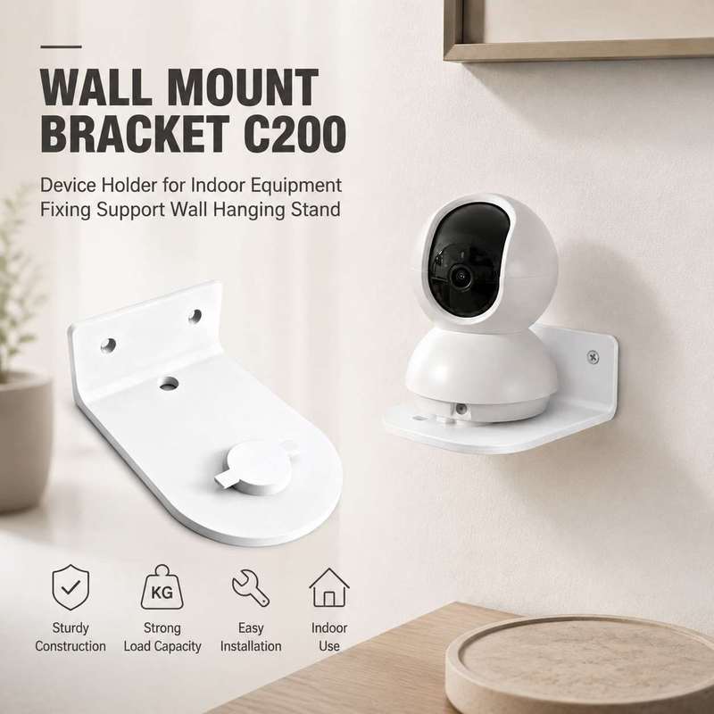Eufy Camera E220 - Wandmontagebeugel C200 Apparaathouder Binnenapparatuur Bevestigingssteun Wandhangende