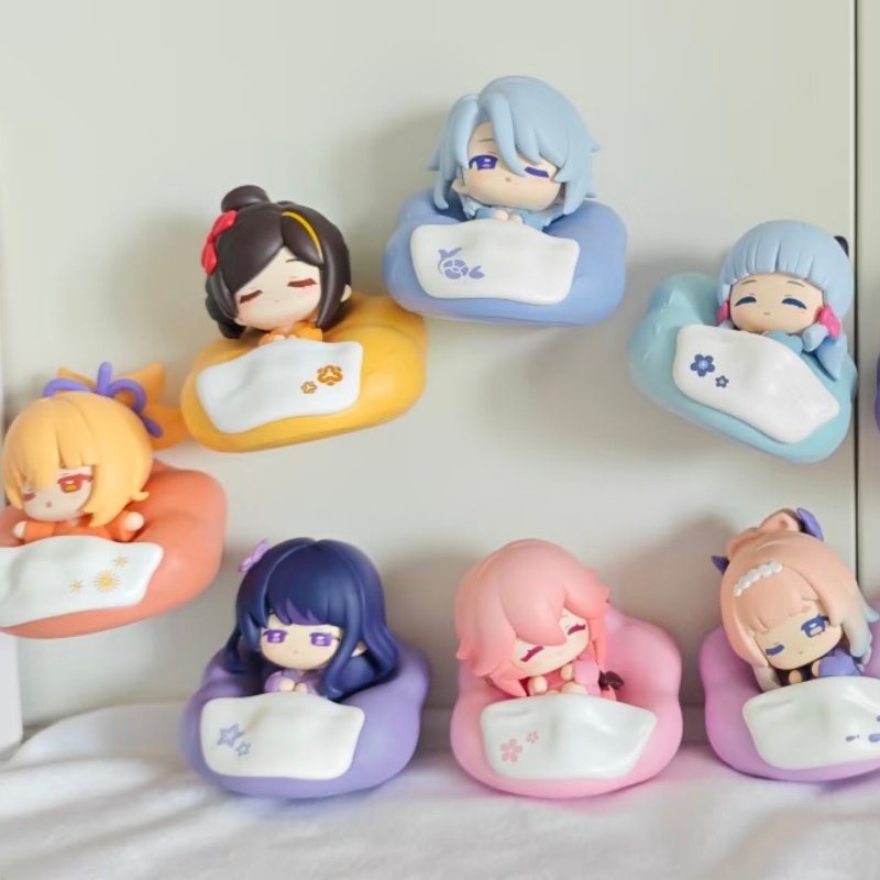 Home Security Box - 2026 Genshin Impact Chibi koelkastmagneet, verrassingsdoos,