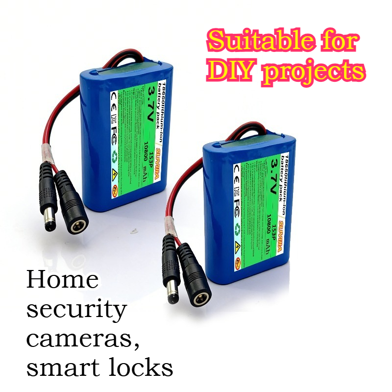 3.7V 10800mAh 1S3P 18650 Gloed - Home Security Robot recensie en prijs