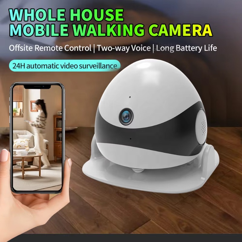 Draadloze 2K HD mobiele huisdi - Home Security Robot recensie en prijs