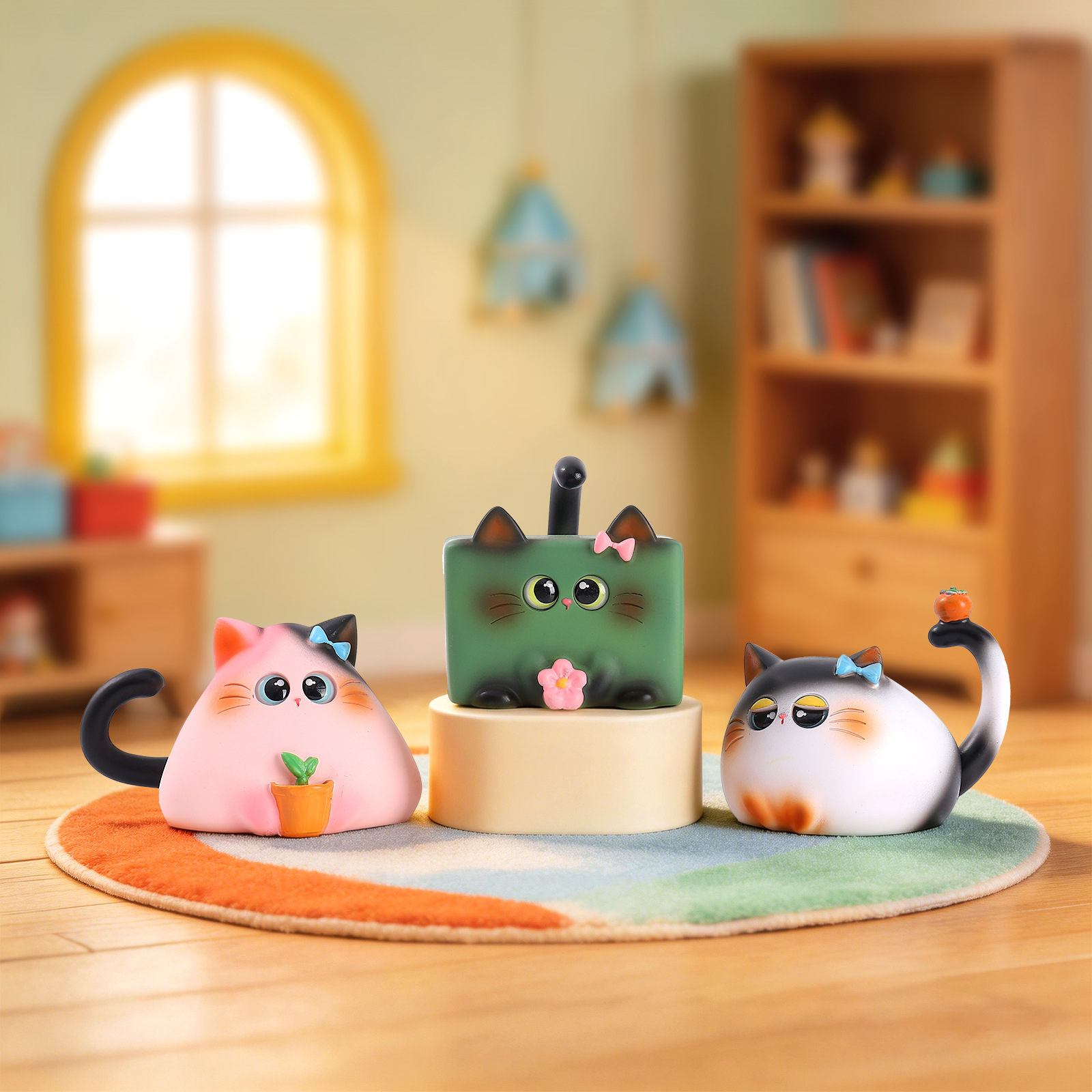 Blind Box Kat Beeldje Hars Cre - Home Security Box recensie en prijs