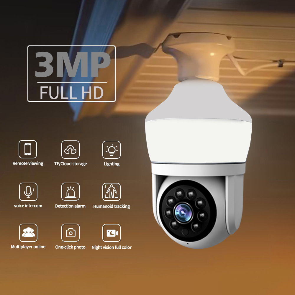 Yoosee APP 3MP 1296P Nachtlamp - Home Security Flood Lights recensie en prijs